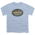 SURVIVOR/WORLDS APART LOGO - S/S YOUTH 18/1 - LIGHT BLUE
