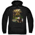 SURVIVOR/JUNGLE - ADULT PULLOVER HOODIE - BLACK