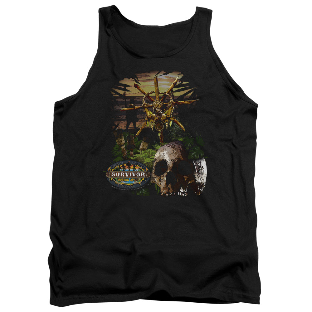 SURVIVOR/JUNGLE - ADULT TANK - BLACK