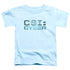 CSI: CYBER/CYBER LOGO - S/S TODDLER TEE - LIGHT BLUE
