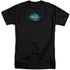 CSI: CYBER/THUMB PRINT - S/S ADULT TALL 18/1 - BLACK