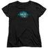 CSI: CYBER/THUMB PRINT - S/S WOMENS TEE - BLACK