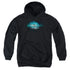 CSI: CYBER/THUMB PRINT - YOUTH PULLOVER HOODIE - BLACK
