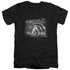 TWILIGHT ZONE/I SURVIVED - S/S ADULT V-NECK 30/1 - BLACK
