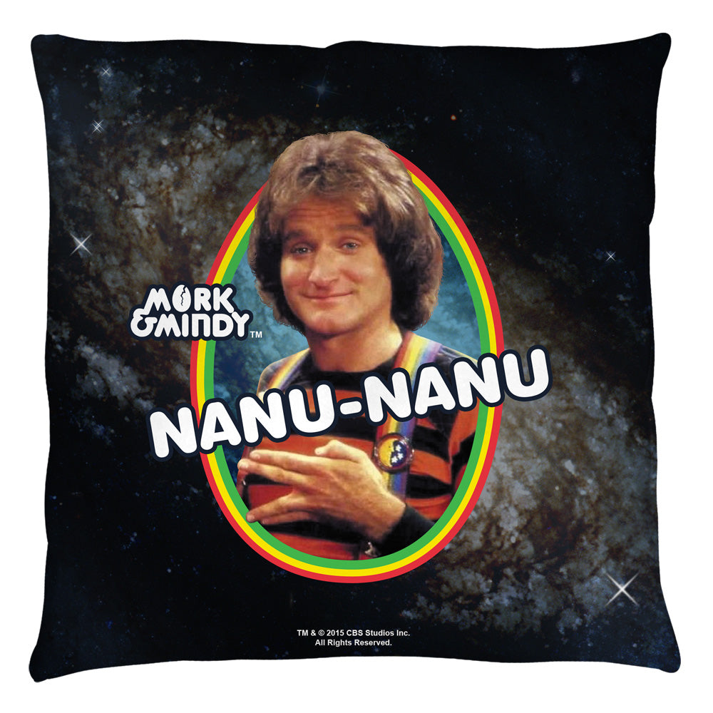 MORK & MINDY/MORK - THROW PILLOW