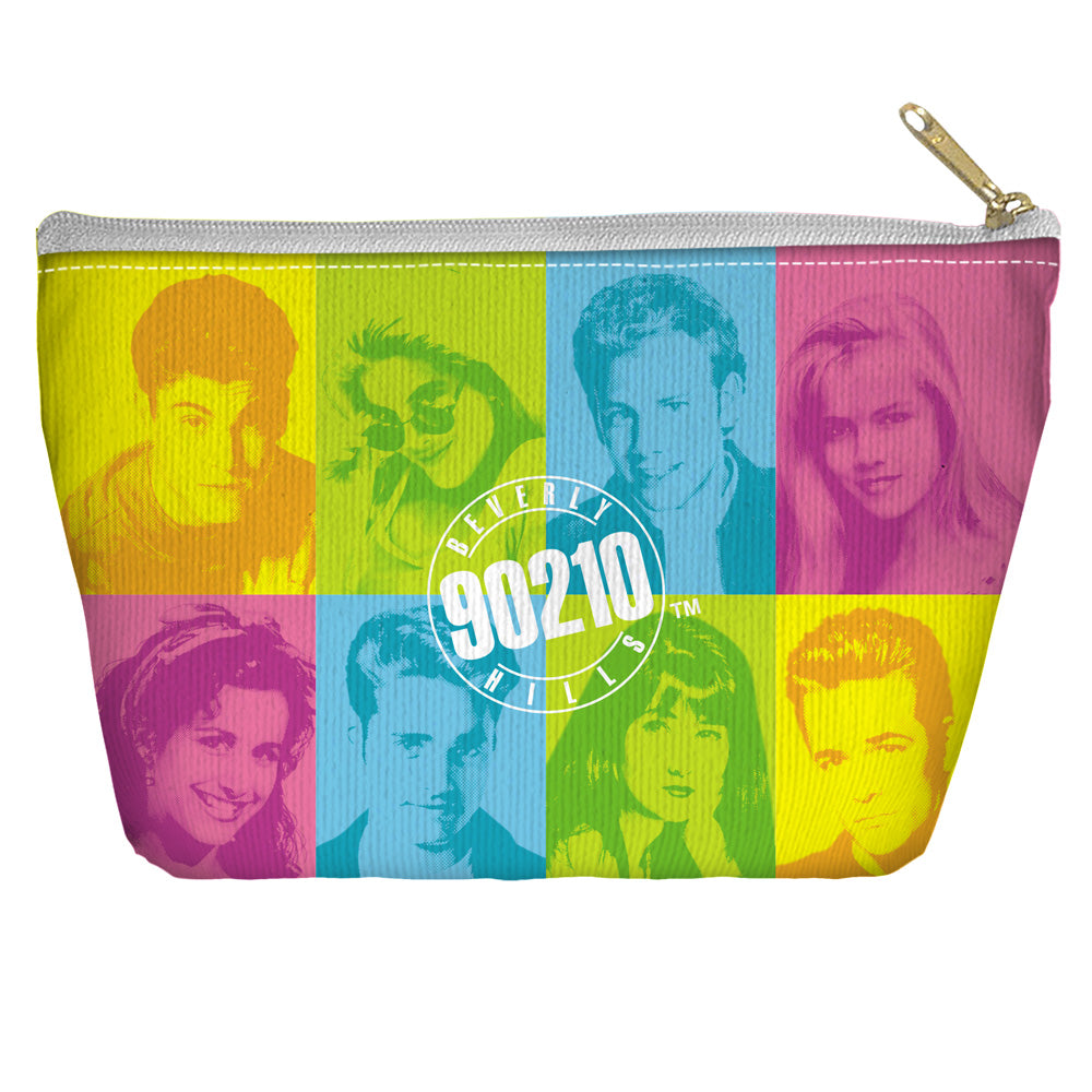 BEVERLY HILLS 90210/COLOR BLOCKS - T-BOTTOM ACCESSORY POUCH