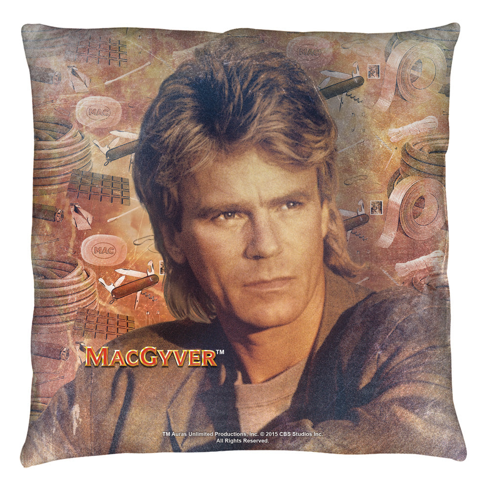 MACGYVER/TOOLS OF THE TRADE - THROW PILLOW