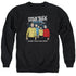 STAR TREK/STANGE NEW WORLD - ADULT CREWNECK SWEATSHIRT - BLACK
