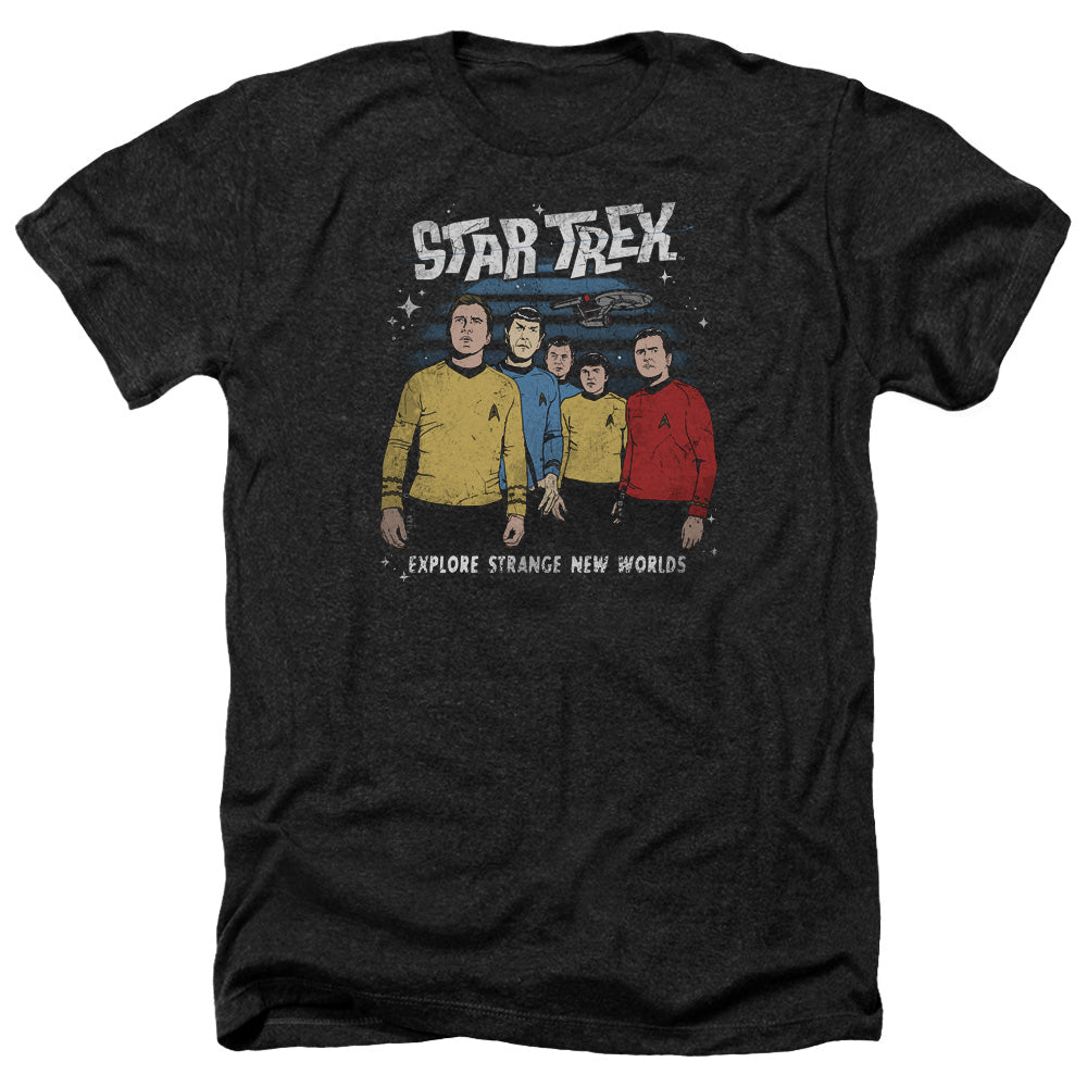 STAR TREK/STANGE NEW WORLD - ADULT HEATHER - BLACK