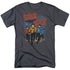 STAR TREK/RUN FORWARD - S/S ADULT 18/1 - CHARCOAL