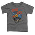 STAR TREK/RUN FORWARD - S/S TODDLER TEE - CHARCOAL