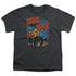 STAR TREK/RUN FORWARD - S/S YOUTH 18/1 - CHARCOAL