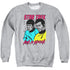 STAR TREK/KIRK N SPOCK - ADULT CREWNECK SWEATSHIRT - ATHLETIC HEATHER
