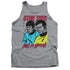STAR TREK/KIRK N SPOCK - ADULT TANK - ATHLETIC HEATHER