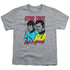 STAR TREK/KIRK N SPOCK - S/S YOUTH 18/1 - ATHLETIC HEATHER