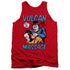 STAR TREK/MASSAGE - ADULT TANK - RED