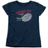 STAR TREK/BOLDLY GO - S/S WOMENS TEE - NAVY