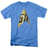 STAR TREK/50TH ANNIVERSARY DELTA - S/S ADULT 18/1 - CAROLINA BLUE