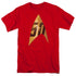 STAR TREK/50TH ANNIVERSARY DELTA - S/S ADULT 18/1 - RED