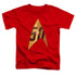 STAR TREK/50TH ANNIVERSARY DELTA - S/S TODDLER TEE - RED