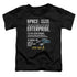 STAR TREK/INTRO - S/S TODDLER TEE - BLACK