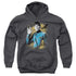 STAR TREK/SPACE PROSPER - YOUTH PULLOVER HOODIE - CHARCOAL