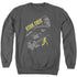 STAR TREK/50 YEAR FRONTIER - ADULT CREWNECK SWEATSHIRT - CHARCOAL