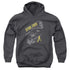 STAR TREK/50 YEAR FRONTIER - YOUTH PULLOVER HOODIE - CHARCOAL