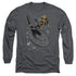 STAR TREK/ENTERPRISE DASH - L/S ADULT 18/1 - CHARCOAL