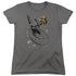 STAR TREK/ENTERPRISE DASH - S/S WOMENS TEE - CHARCOAL