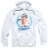 LOVE BOAT/IM YOUR CAPTAIN - ADULT PULLOVER HOODIE - WHITE