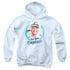 LOVE BOAT/IM YOUR CAPTAIN - YOUTH PULLOVER HOODIE - WHITE