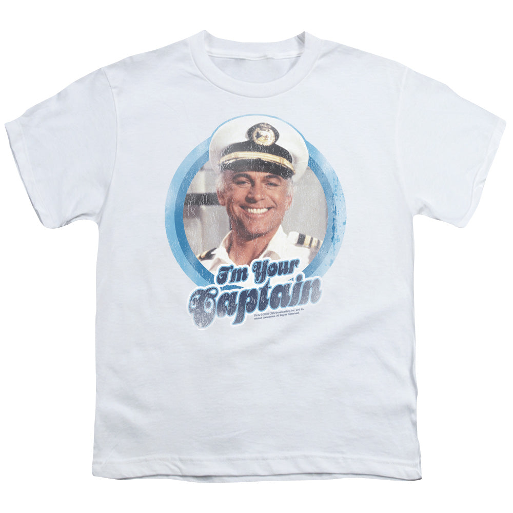 LOVE BOAT/IM YOUR CAPTAIN - S/S YOUTH 18/1 - WHITE