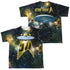 STAR TREK/50TH SHIP (FRONT/BACK PRINT) - S/S YOUTH POLY CREW - MULTI