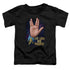 STAR TREK/LLAP 50 - S/S TODDLER TEE - BLACK