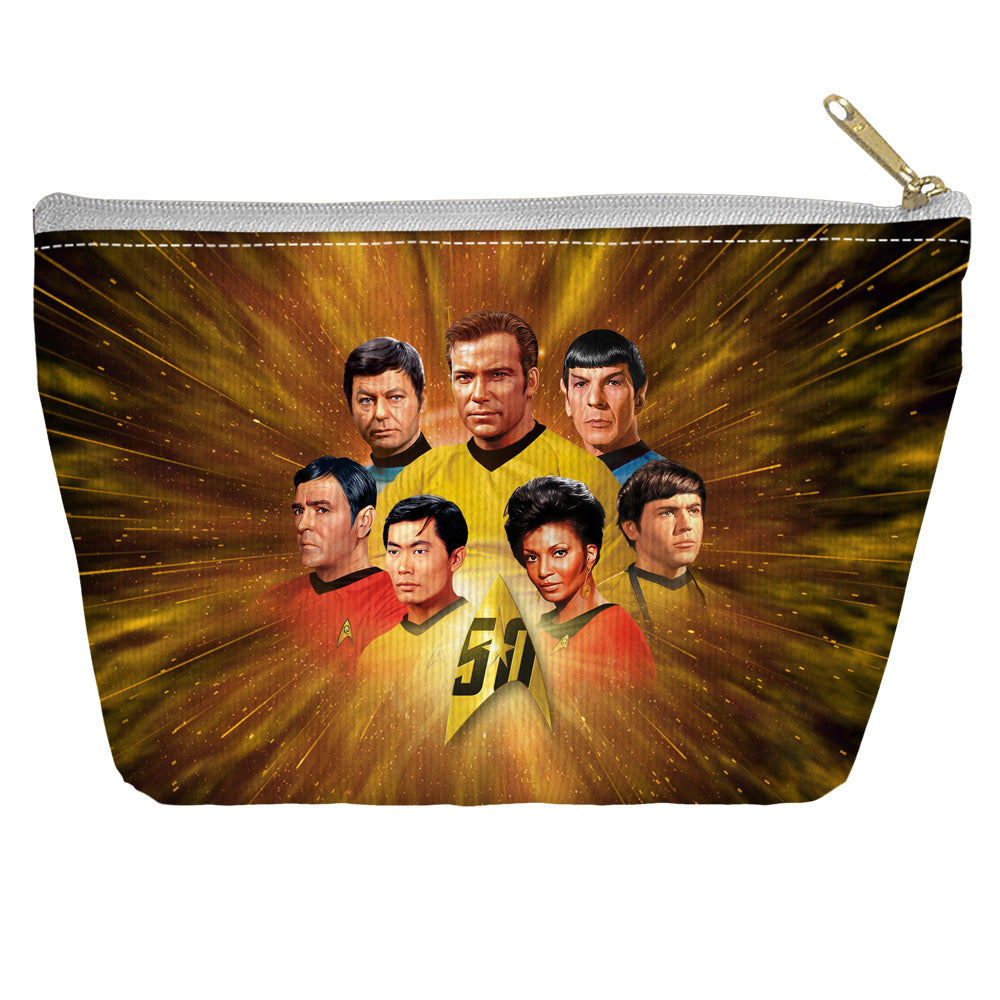 STAR TREK/50TH CREW - T-BOTTOM ACCESSORY POUCH