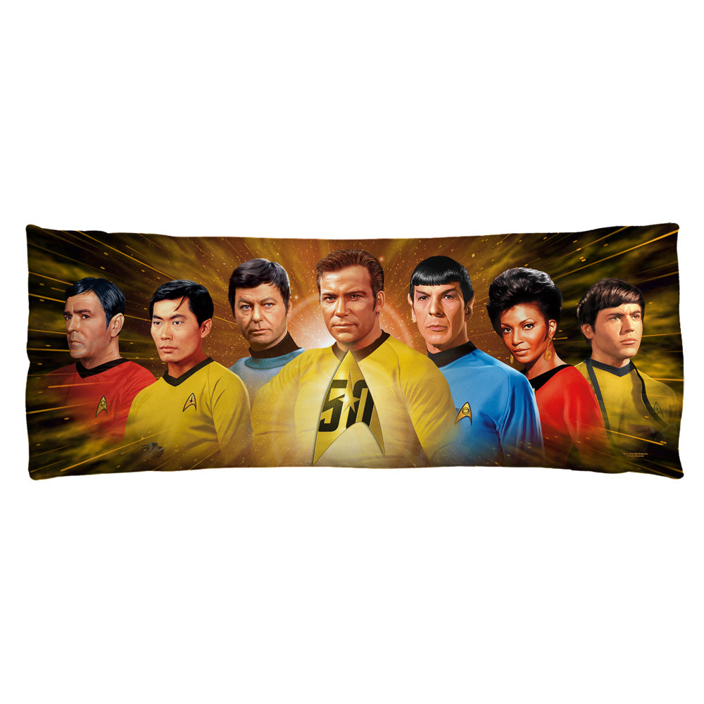 STAR TREK/50TH CREW - MICROFIBER BODY PILLOW
