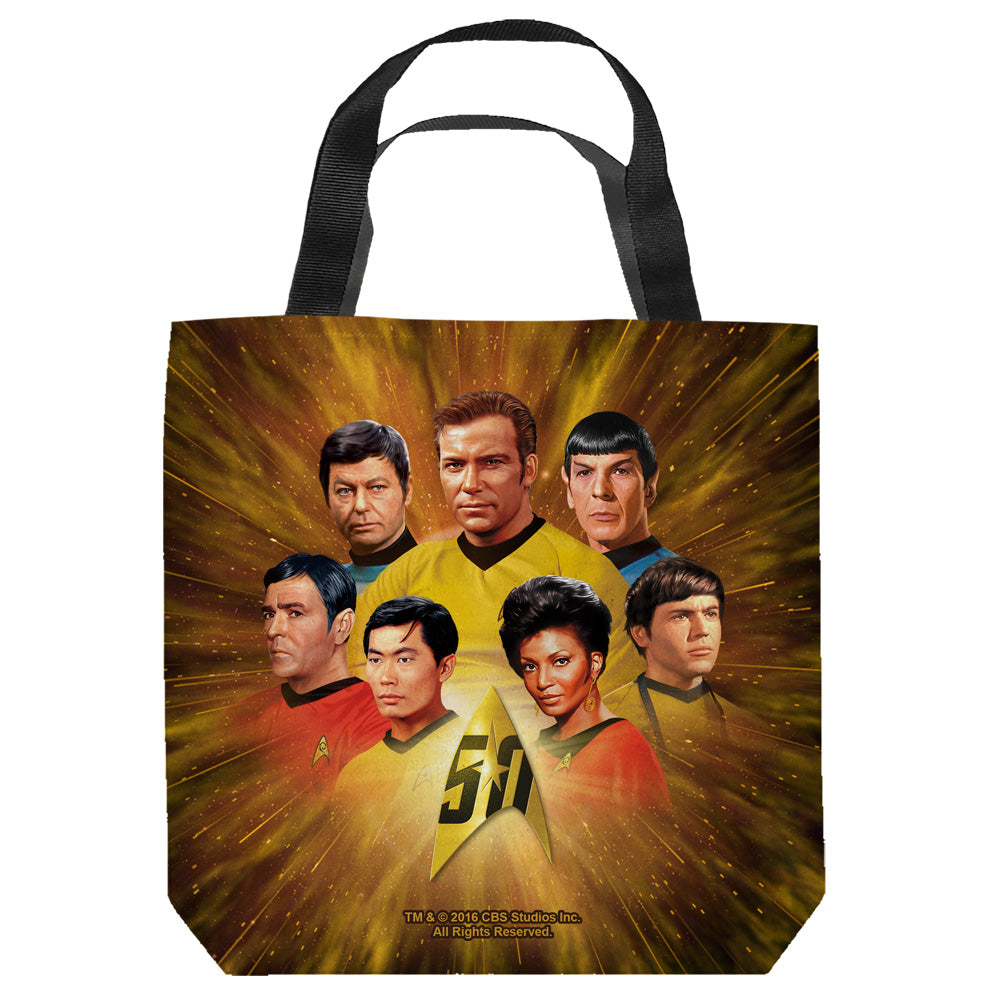 STAR TREK/50TH CREW - TOTE BAG