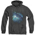 STAR TREK BEYOND/VOYAGE - ADULT HEATHER HOODIE - BLACK