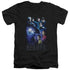 STAR TREK BEYOND/BEYOND CAST - S/S ADULT V-NECK 30/1 - BLACK