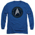 STAR TREK BEYOND/STARFLEET PATCH -  L/S ADULT 18/1  - ROYAL BLUE