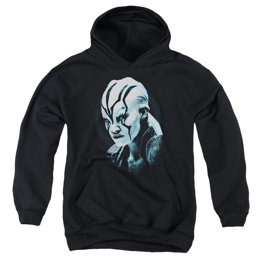 STAR TREK BEYOND/JAYLAH BURST - YOUTH PULLOVER HOODIE - BLACK