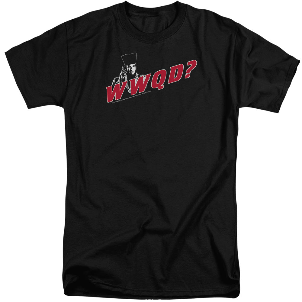 STAR TREK/WWQD - S/S ADULT TALL 18/1 - BLACK