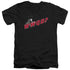 STAR TREK/WWQD - S/S ADULT V-NECK 30/1 - BLACK