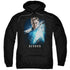 STAR TREK BEYOND/KIRK POSTER - ADULT PULLOVER HOODIE - BLACK