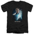 STAR TREK BEYOND/KIRK POSTER - S/S ADULT V-NECK 30/1 - BLACK