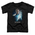 STAR TREK BEYOND/KIRK POSTER - S/S TODDLER TEE - BLACK