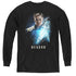 STAR TREK BEYOND/KIRK POSTER - YOUTH LONG SLEEVE TEE - BLACK
