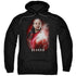 STAR TREK BEYOND/UHURA POSTER - ADULT PULLOVER HOODIE - BLACK
