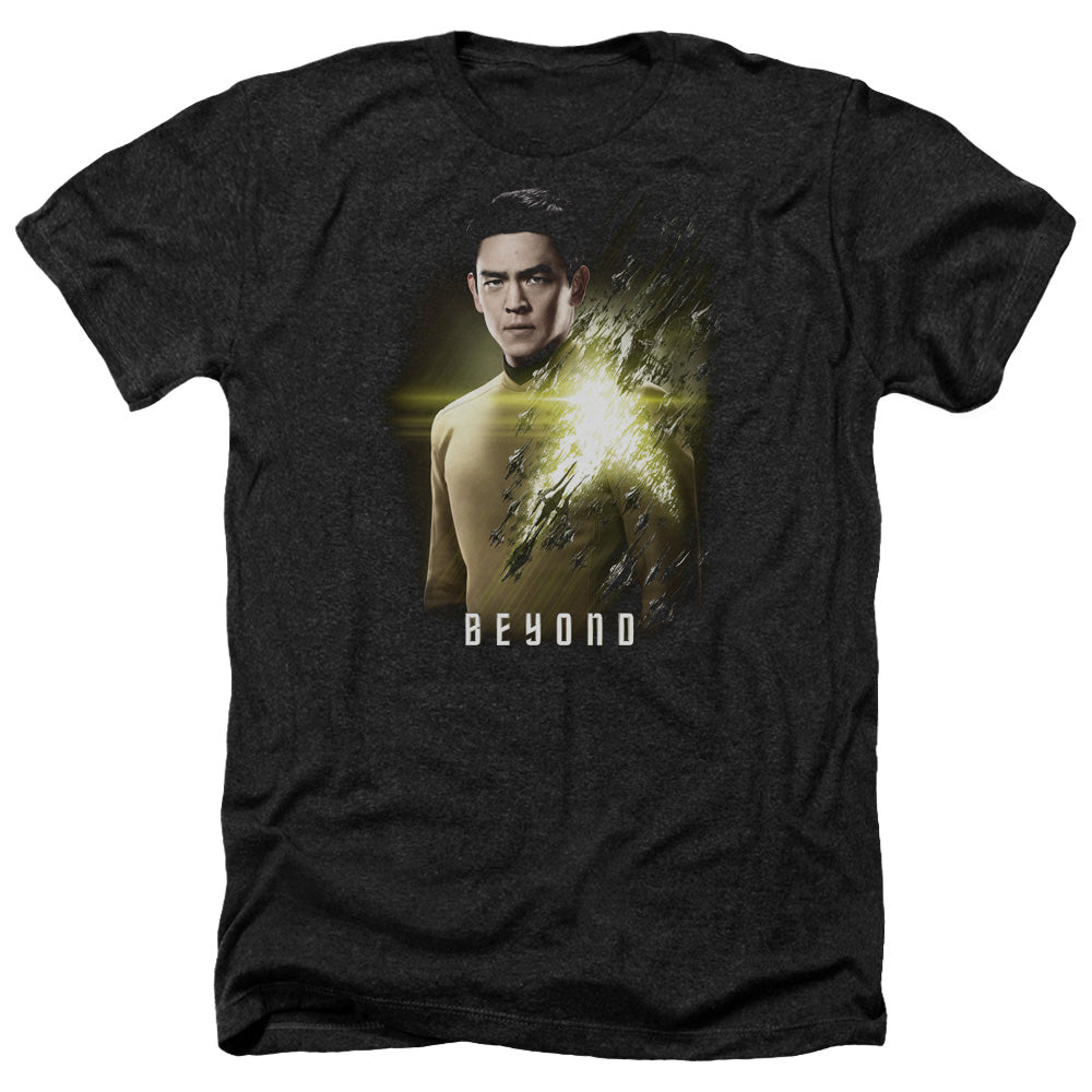 STAR TREK BEYOND/SULU POSTER - ADULT HEATHER - BLACK